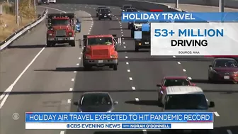 Holiday air travel expected to hit pandemic record