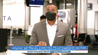 Holiday air travel expected to hit pandemic record