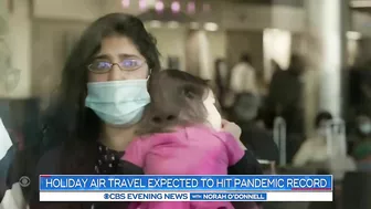 Holiday air travel expected to hit pandemic record