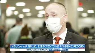 Holiday air travel expected to hit pandemic record