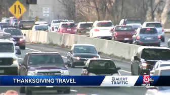 Busy day on roads as millions expected to travel for Thanksgiving