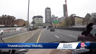 Busy day on roads as millions expected to travel for Thanksgiving