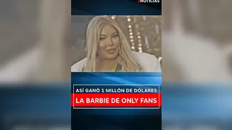 La barbie humana gana millones al mes en OnlyFans