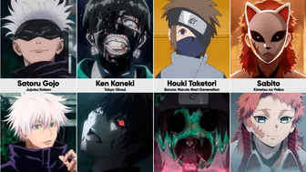 Anime Characters Without their Mask