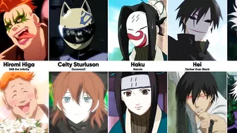 Anime Characters Without their Mask