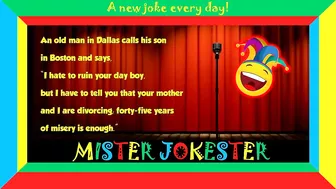 Funny clean joke:  The daughter screams at her old man...|| Joke of the day