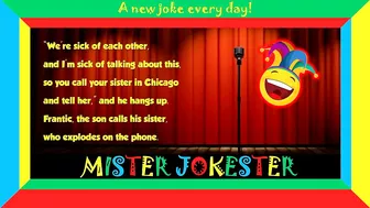 Funny clean joke:  The daughter screams at her old man...|| Joke of the day