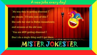 Funny clean joke:  The daughter screams at her old man...|| Joke of the day