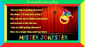 Funny clean joke:  The daughter screams at her old man...|| Joke of the day