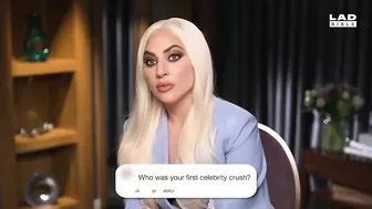 Lady Gaga On Her Celebrity Crush | FAQs | @LADbible TV