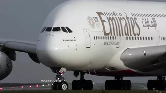 Airbus a380 landing This Is What Professionals pilots Do on wet runway