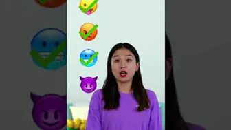 Emoji Challenge???? || Funny Expression Game by 123 GO! CHALLENGE #short #123go #emoji