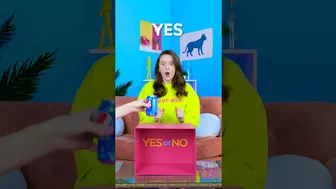 NEW Popular YES or NO challenge || What will you choose? #shorts #123go #SMOL #funny