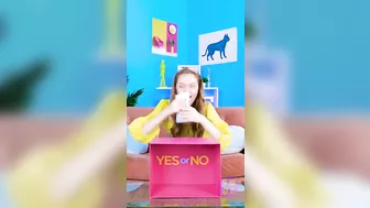 NEW Popular YES or NO challenge || What will you choose? #shorts #123go #SMOL #funny