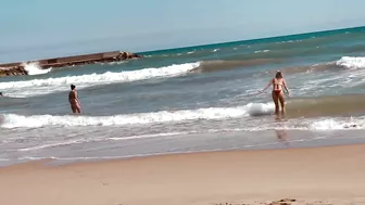 Barcelona beach walk????????BEACH SITGES