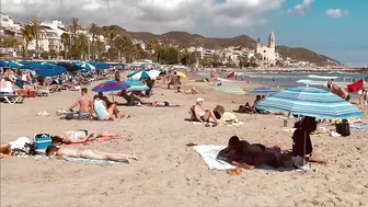 Barcelona beach walk????????BEACH SITGES