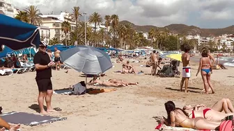 Barcelona beach walk????????BEACH SITGES