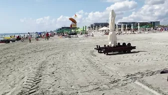 Plaja Tiki Beach  4K VIDEO  Sun Summer Party Fun Mamaia Bikini Beach.