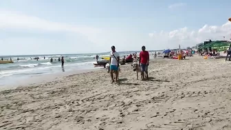 Plaja Tiki Beach  4K VIDEO  Sun Summer Party Fun Mamaia Bikini Beach.