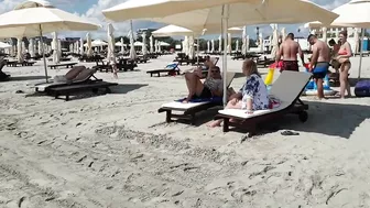 Plaja Tiki Beach  4K VIDEO  Sun Summer Party Fun Mamaia Bikini Beach.