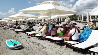 Plaja Tiki Beach  4K VIDEO  Sun Summer Party Fun Mamaia Bikini Beach.