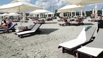 Plaja Tiki Beach  4K VIDEO  Sun Summer Party Fun Mamaia Bikini Beach.