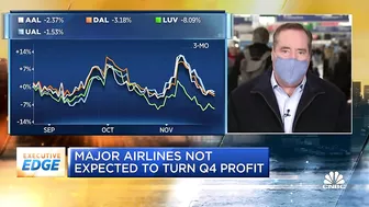 Major airlines not expected to turn Q4 profit as holiday travel ramps up