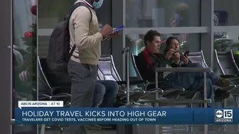 Holiday travel kicks into high gear