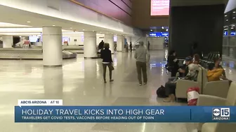 Holiday travel kicks into high gear