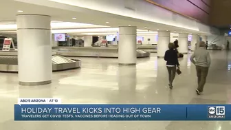 Holiday travel kicks into full gear