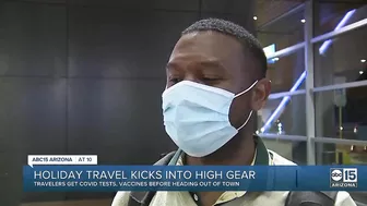 Holiday travel kicks into full gear