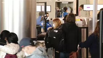 Holiday travel at the airport picking up as we get closer to Thanksgiving