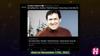 Celebrity Who died Today on 27th November 2021