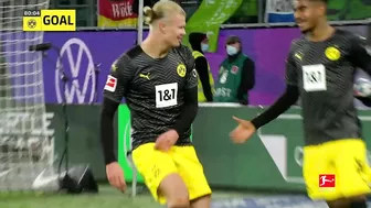 Haaland Record!  | VfL Wolfsburg - Borussia Dortmund 1-3 | All Goals | Matchday 13 – Bundesliga 2021