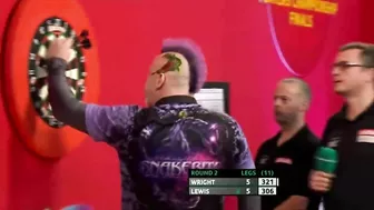 BOILING OVER! ???? | Peter Wright and Adrian Lewis CLASH at the Players Championship Finals