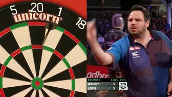 BOILING OVER! ???? | Peter Wright and Adrian Lewis CLASH at the Players Championship Finals