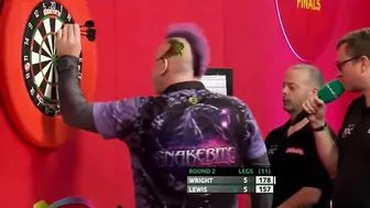 BOILING OVER! ???? | Peter Wright and Adrian Lewis CLASH at the Players Championship Finals