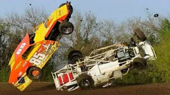 Dirt Track Racing Crash Compilation #10