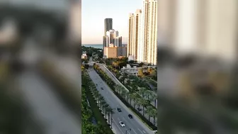 Collins Ave Sunny Isles Beach by Drone 2021