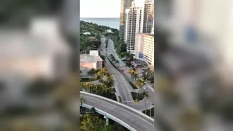 Collins Ave Sunny Isles Beach by Drone 2021