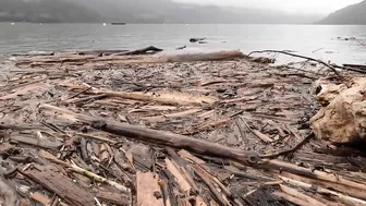 Cultus Lake Beaches Destroyed By Flood | 4K | Storm Havoc Leaves Massive Debris & Costly Cleanup