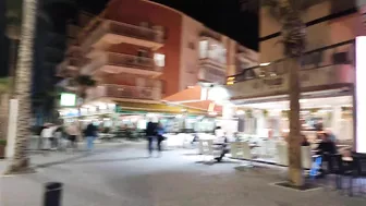 BENIDORM ???????? LEVANTE BEACH NIGHT WALK - NIGHT BARS NOVEMBER 2021