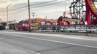 Triple Loop Construction Update At Indiana Beach Amusement Resort| November 27, 2021