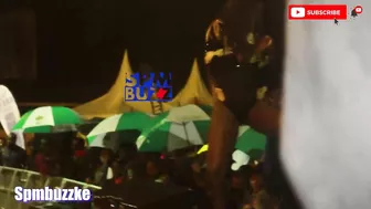 AKOTHEE DANCING IN THE RAIN AT LUO FEST IN A BIKINI