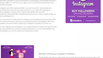 Buy instagram followers