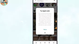 Instagram try a later | tell us instagram problem | How to fix try again later in instagram