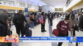 LAX Expected To Have Busiest Day Of Travel Sunday