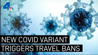 New 'Omicron' COVID-19 Variant Prompts Travel Ban for Several Countries | NBCLA