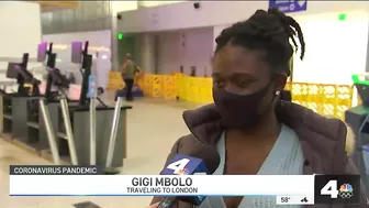 New 'Omicron' COVID-19 Variant Prompts Travel Ban for Several Countries | NBCLA