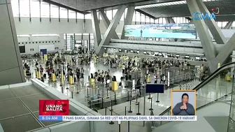 Ilang bansa, nagpatupad muli ng travel restrictions dahil sa Omicron variant | UB